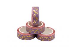 China Elegant Die Cut Paper Adhesive Washi Tape For Arts supplier