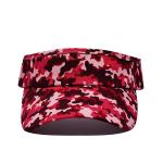 Safety Velcro Sports Sun Visor Cap Cotton Twill Ball Adjustable Sun Hats For Men Women for sale