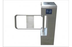 China Custom Automatic Swing Barrier Controlled Access Turnstiles With RFID Reader supplier
