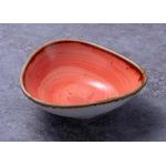 4.75 Inch Triangle Shape Stoneware Small Ceramic Bowl Set