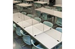 China PET Sheet Film Clear High Gloss Plastic PET Plastic Isolation Baffle supplier