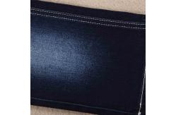 China Indigo Blue 75 Cotton 23 Poly Cotton Polyester Denim Fabric With 2 Spandex supplier