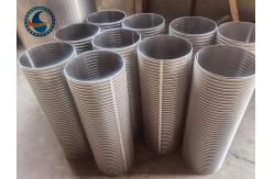China High Strength ID 200mm Vee Wire Mesh Achieve Optimum Screening Performance supplier