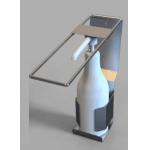 Stainless Steel Hand Sanitizer Bottle Holder / Customized Elbow Dispenser for sale