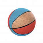 Renewable Custom Cork Basketball Balls Antislip Ageing Resistance Size 7 for sale