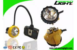 China 6.8Ah High Power LED Headlamp 15000lux IP68 With Low Power Warning Function supplier