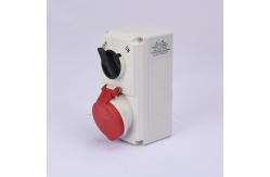 China 3P 16A IP44 Three Phase Interlocked Switch Socket IEC Standard supplier