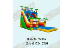 China Aldult  Outdoor Rental Inflatable Large Water Slides With Bouncy supplier