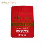 Matt Biodegradable Zipper Bags Reusable Waterproof Zipper Pouch For Clothes Packaging for sale