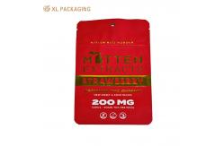 China Matt Biodegradable Zipper Bags Reusable Waterproof Zipper Pouch For Clothes Packaging supplier