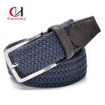 ODM Woven Elastic Belt Needle Buckle canvas Braided Belt