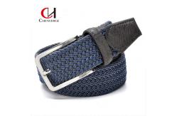 China ODM Woven Elastic Belt Needle Buckle canvas Braided Belt supplier