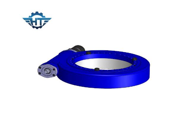 Horizontally Installed High Gear Ratio Slewing Bearing With Hydraulic Motors