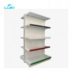 Light Duty Supermarket Display Racks  ,  Store Display Metal Iron Shelf Gondola for sale