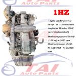 Used Original 1HZ Diesel Engine With Gearbox for Toyota Land Cruiser and Coster Bus For Japanese Used Car Engine Parts for sale