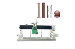 China CNC Solid Column 11kw Cylindrical Granite Stone Cutting Machine 3500mm supplier