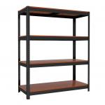 Heavy Duty Free Standing Steel Shelf Rack 5 - Tier Storage Multipurpose Display