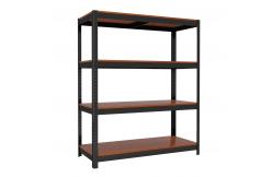 China Heavy Duty Free Standing Steel Shelf Rack 5 - Tier Storage Multipurpose Display supplier