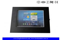 China Galaxy Tab2 10.1'' Ipad Kiosk Enclosure Wall Mount Powder Coated supplier