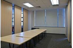 China Folding Sound Proof Room Dividers For Auditorium / Acoustic Operable Partitions supplier