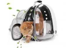 China Travel Portable Pet Carrier Backpack Breathable Custom Bubble Dog Backpack supplier