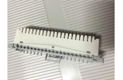 China LSA - PLUS Krone Disconnection Module , White 10 Pair Disconnection Module supplier