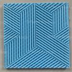 Matte Surface Vinyl Garage Floor Mats Anti Slip Garage Snap Tiles for sale
