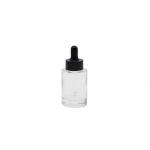 50ml 18/410 Clear Dropper Bottles For Essential Oil for sale