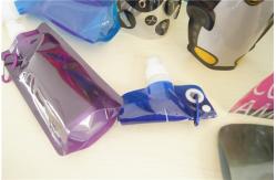 China Reusable Plastic Food Spout Pouch / Drinking Water Plastic Liquid Pouch Packaging supplier