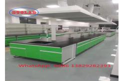 China Customizable Safety Chemistry Lab Workbench with Cabinets and Fire Resistant Structure supplier