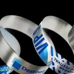 Customizable Glitter Party Wristbands for Festive Event Entry & Promotion for sale