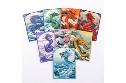 China Custom Card Holders Protective Toploader Transparent Standard Trading Cards Sleeves supplier
