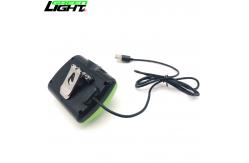 China 15000LUX Helmet Miners Head Lamp USB Charging IP68 Waterproof With SOS supplier