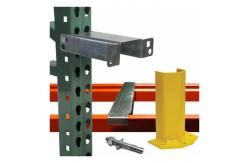 China 5100lbs Weight Capacity Corrosion Protection Easy Assembling Teardrop Pallet Shelves supplier