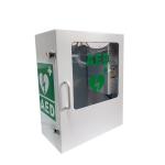 IP45 Outdoor Heated AED Cabinet Waterproof With 9V 120db Alarm System for sale