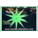 Custom Made Giant LED Inflatable Star For Outdoor Wedding Decoration for sale