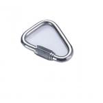 Triangle Quick Link Marine Grade Stainless Steel Snap Hook Zinc Plated Snap Hook nickel plated quick link for sale