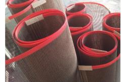 China Heat Resistant 4x4 Supports Customization Ptfe Mesh Conveyor Belt supplier
