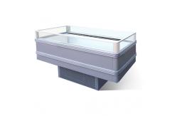 China Open Top Supermarket Island Display Freezer Dual Temperature 260L-440L supplier