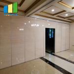 Fabric Folding Movable Partition Office Sliding Partition Walls For Hotel for sale