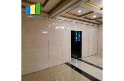 China Fabric Folding Movable Partition Office Sliding Partition Walls For Hotel supplier