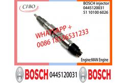 China BOSCH 0445120031 51101006026 Neutral Fuel Injector Assembly 0445120031 51101006026 For MAN supplier
