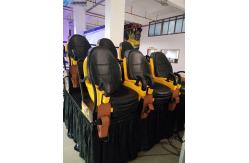 China Multiplayer 7D Cinema Simulator Electric System Brown Black Yellow ODM Accepted supplier
