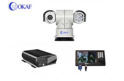 China 150m IR IP66 2.0MP Car Mounted PTZ Camera With NVR Joystick supplier