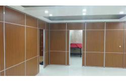 China 100 mm Folding Movable Sound Proof Sliding Partition Walls For Conference Room supplier