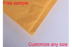 China Yellow Kraft Paper Mailing Envelopes Self Adhesive Seal Logo Printing Available supplier