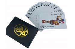China Matt Varnishing Black Core Paper CMYK 52 Playing Cards Printable supplier