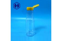 China 11oz 330ml Bpa Free Clear Plastic Spice Jar With Caps supplier