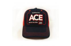 China BSCI factory 3d embroidery trucker hats snap back mesh ball cap supplier