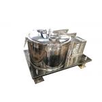Vertical Herbal Extraction Machine / CBD Oil Extraction Centrifuge Ethanol Recovery
